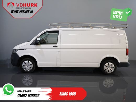 Volkswagen Transporter 2.0 TDI L2 BPM VRIJ! Imperiaal/ Carplay/ Airco/ Cruise/ PDC/ Trekhaak ActivLease financial lease