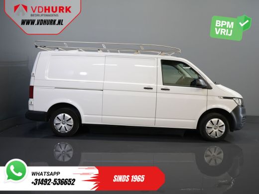 Volkswagen Transporter 2.0 TDI L2 BPM VRIJ! Imperiaal/ Carplay/ Airco/ Cruise/ PDC/ Trekhaak ActivLease financial lease