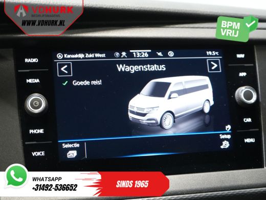 Volkswagen Transporter 2.0 TDI L2 BPM VRIJ! Imperiaal/ Carplay/ Airco/ Cruise/ PDC/ Trekhaak ActivLease financial lease