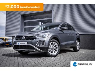 Volkswagen T-Roc Life Edition Inclusief €2000,- inruilvoordeel | 'App-Connect' draadloze smartphone integratie | B...