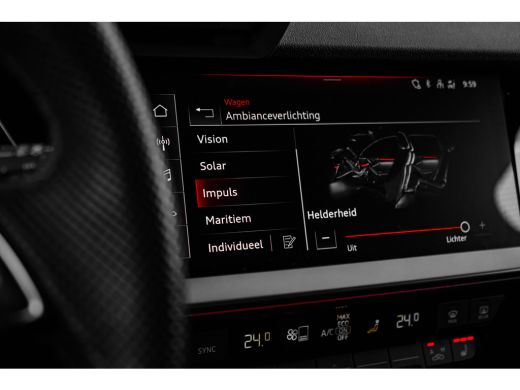 Audi A3 Sportback 30 TFSI S edition 110PK | Stoelverw. voor | Sfeerverlichting | Cruise Control Adaptief ... ActivLease financial lease