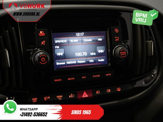 Fiat Doblò 1.3 MJ 95 pk BPM VRIJ! NL Auto/ Navi/ Airco/ Cruise/ PDC ActivLease financial lease