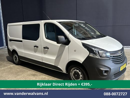 Opel Vivaro 1.6 CDTI 122pk L2H1 *Rijklaar Direct Rijden* Dubbele Cabine Euro6 Airco | Camera | Trekhaak | LED... ActivLease financial lease