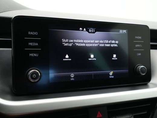 Skoda Kamiq 1.0 TSI 110pk Sport Business Navi via App Pdc Clima Lm Velgen 298 ActivLease financial lease