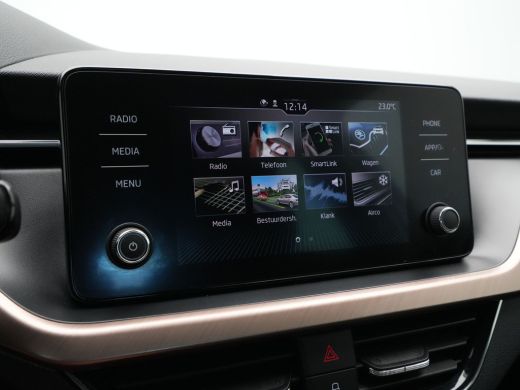 Skoda Scala 1.0 TSI 115pk First Edition clima trekhaak 17'lm parkeersensors stoelverwarming ActivLease financial lease