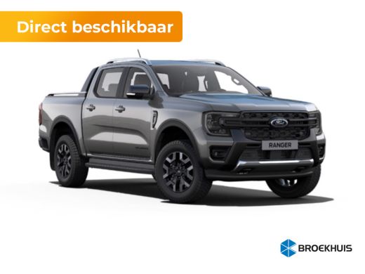 Ford Ranger 2.3 Double Cab PHEV Wildtrak | 1-fase laadkabel mode 3 16A, 8 meter | Cargo Area Pack | Lederen/m...