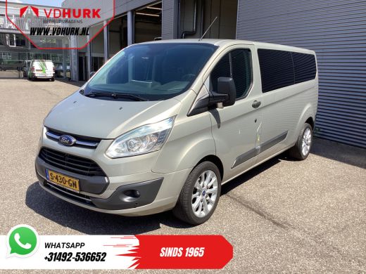 Ford Transit Custom Tourneo 2.0 TDCI 130 pk L2 EXPORT ONLY EUR6 9 Pers/ 9P/ Airco/ Cruise/ PDC/ LMV/ Trekhaak ActivLease financial lease