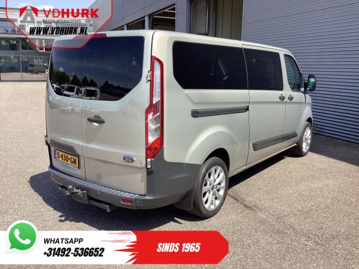 Ford Transit Custom Tourneo 2.0 TDCI 130 pk L2 EXPORT ONLY EUR6 9 Pers/ 9P/ Airco/ Cruise/ PDC/ LMV/ Trekhaak ActivLease financial lease