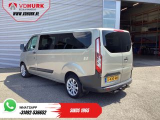 Ford Transit Custom Tourneo 2.0 TDCI 130 pk L2 EXPORT ONLY EUR6 9 Pers/ 9P/ Airco/ Cruise/ PDC/ LMV/ Trekhaak