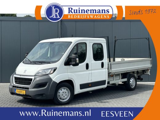 Peugeot Boxer 2.0 164 PK EURO 6 / PICK UP / OPEN LAADBAK / 49.917KM !! / 1e EIG. / 7-PERS DUBBELE CABINE / TREK... Peugeot Boxer 2.0 164 PK EURO 6 / PICK UP / OPEN LAADBAK / 49.917KM !! / 1e EIG. / 7-PERS DUBBELE CABINE / TREK...