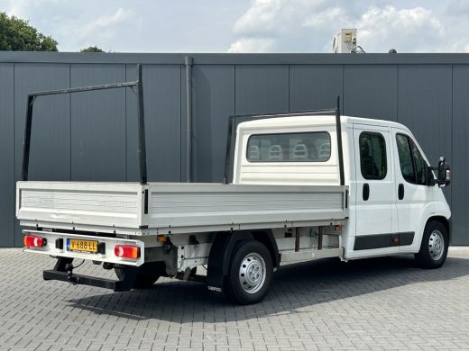 Peugeot Boxer 2.0 164 PK EURO 6 / PICK UP / OPEN LAADBAK / 49.917KM !! / 1e EIG. / 7-PERS DUBBELE CABINE / TREK... ActivLease financial lease