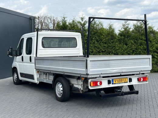 Peugeot Boxer 2.0 164 PK EURO 6 / PICK UP / OPEN LAADBAK / 49.917KM !! / 1e EIG. / 7-PERS DUBBELE CABINE / TREK... ActivLease financial lease
