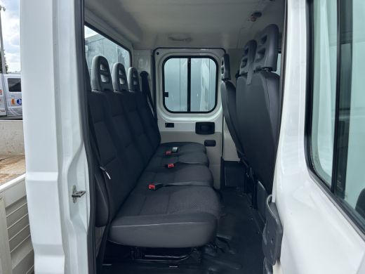 Peugeot Boxer 2.0 164 PK EURO 6 / PICK UP / OPEN LAADBAK / 49.917KM !! / 1e EIG. / 7-PERS DUBBELE CABINE / TREK... ActivLease financial lease