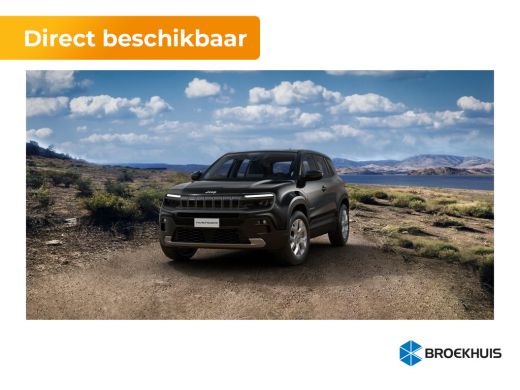 Jeep Avenger Summit | 10,25" Infotainment met draadloos Apple Carplay en Android Auto | Adaptieve cruise contr...