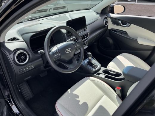 Hyundai Kona 1.6 GDI HEV Fashion Design Sky | Rijklaarprijs! | Voorstoelen elektrisch verstelbaar  | Leder |  ... ActivLease financial lease