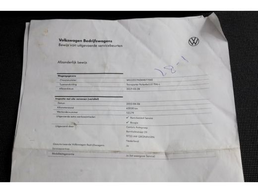 Volkswagen Transporter 2.0 TSI 150pk Benzine L2H3 Trendline Airco/Camera/Camper? BPM-VRIJ 03-2019 ActivLease financial lease
