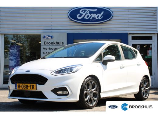 Ford Fiesta 1.0EB ST-Line | NL-AUTO! | 1 EIGENAAR | WINTERPACK | PARK SENS | LED | CRUISE | NAVI CLIMA | 17" LMV