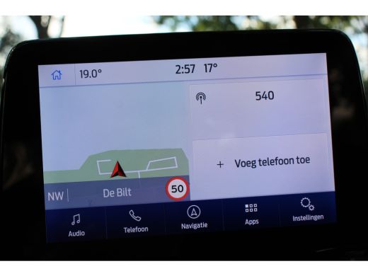 Ford Fiesta 1.0EB ST-Line | NL-AUTO! | 1 EIGENAAR | WINTERPACK | PARK SENS | LED | CRUISE | NAVI CLIMA | 17" LMV ActivLease financial lease