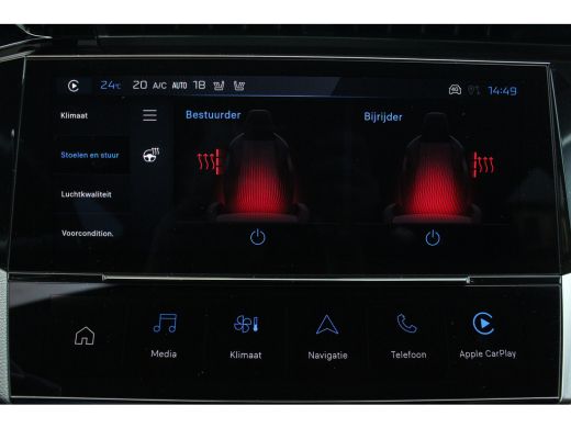 Peugeot e-308 GT | Head Up D.| 360 Camera | ACC | BLIS | Full-LED | Navi | Stoelverwarming | CarPlay | 18" LMV|... ActivLease financial lease