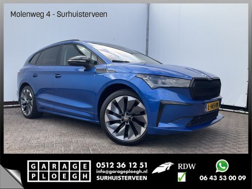 Skoda Enyaq iV 80 First Edition Stoelverw v+A Trekhaak Warmtepomp Vol opties Skoda Enyaq iV 80 First Edition Stoelverw v+A Trekhaak Warmtepomp Vol opties