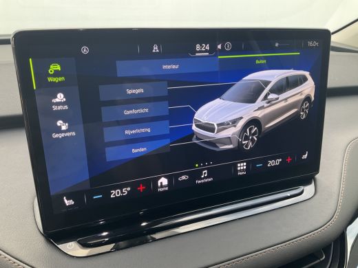 Skoda Enyaq iV 80 First Edition Stoelverw v+A Trekhaak Warmtepomp Vol opties ActivLease financial lease