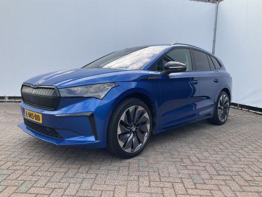 Skoda Enyaq iV 80 First Edition Stoelverw v+A Trekhaak Warmtepomp Vol opties ActivLease financial lease