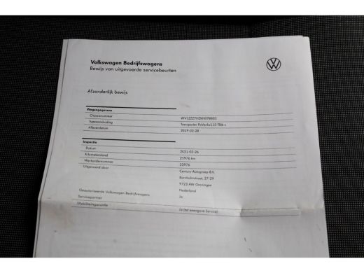 Volkswagen Transporter 2.0 TSI 150pk Benzine L2H3 Trendline Airco/Camera/Camper? BPM-VRIJ 03-2019 ActivLease financial lease