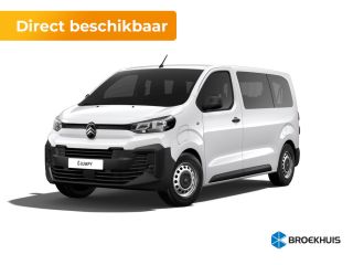 Citroën Jumpy Standaard | Boordlader 11kW - 3 fasen | Elektrisch bedienbare en verwarmbare buitenspiegels | Onb...
