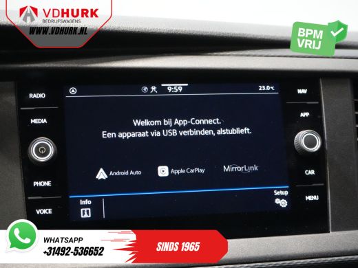 Volkswagen Transporter 2.0 TDI L2 BPM VRIJ! NL Auto/ Carplay/ Cruise/ Airco/ Navi/ PDC ActivLease financial lease