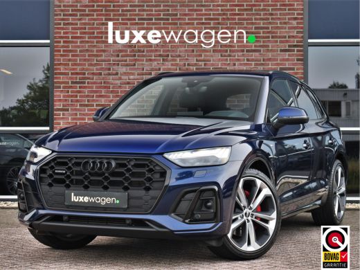 Audi Q5 55 TFSI e S-Edition Pano Luchtvering Trekh ACC HUD B&O 21inch Audi Q5 55 TFSI e S-Edition Pano Luchtvering Trekh ACC HUD B&O 21inch