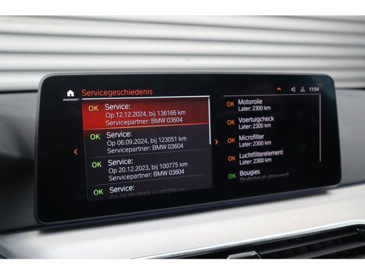 BMW 5 Serie Touring 530i High Executive M-Sport Bernina Grau / Pano / Camera / Laser ActivLease financial lease