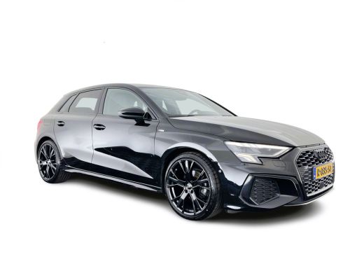 Audi A3 Sportback 35 TFSI S-edition S-Line-Sportpack (INCL-BTW) Aut. *LEATHER-FABRIC | FULL-LED | SPORT-S...