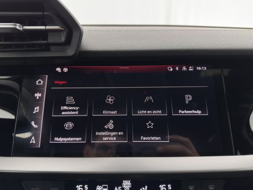 Audi A3 Sportback 35 TFSI S-edition S-Line-Sportpack (INCL-BTW) Aut. *LEATHER-FABRIC | FULL-LED | SPORT-S... ActivLease financial lease