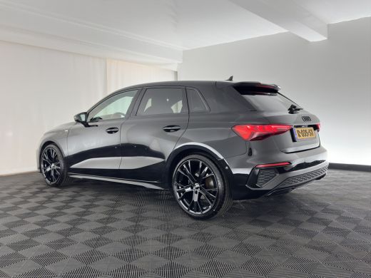 Audi A3 Sportback 35 TFSI S-edition S-Line-Sportpack (INCL-BTW) Aut. *LEATHER-FABRIC | FULL-LED | SPORT-S... ActivLease financial lease
