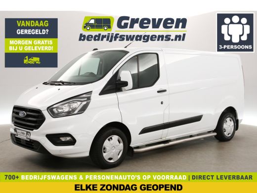 Ford Transit Custom 300 2.0 TDCI L2H1 | Airco | Cruise | 3 Persoons | LED | Parkeersensoren Ford Transit Custom 300 2.0 TDCI L2H1 | Airco | Cruise | 3 Persoons | LED | Parkeersensoren