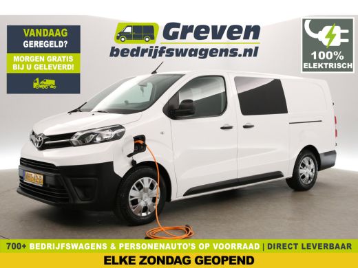 Toyota ProAce Extra Range Navigator 75 kWh L3H1 | Elektrisch | Dubbele Cabine | 6 Persoons | Airco Cruise Carpl... Toyota ProAce Extra Range Navigator 75 kWh L3H1 | Elektrisch | Dubbele Cabine | 6 Persoons | Airco Cruise Carpl...