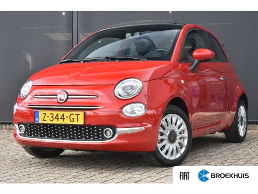Fiat 500C 1.0 Hybrid Dolcevita Finale | Navigatie by App | Cruise Control | Airco | Apple Carplay | Android...