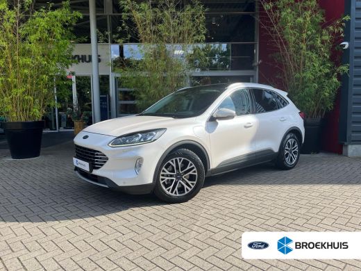 Ford Kuga 2.5 PHEV Titanium X | Lichtmetalen velgen 18" | Navigatiesysteem full map | Panorama dak