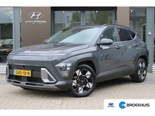 Hyundai Kona 1.6 GDI HEV Premium | Cruise control adaptief met Stop&Go en stuurhulp | Elektrisch bedienbare ac...