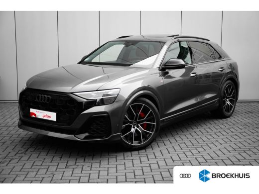 Audi Q8 55 TFSI e quattro Pro Line S Panoramadak | B&O premium 3D | Head-Up Display | Trekhaak | Elektris... Audi Q8 55 TFSI e quattro Pro Line S Panoramadak | B&O premium 3D | Head-Up Display | Trekhaak | Elektris...