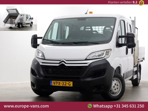 Citroën Jumper 35 2.2 BlueHDi 140pk L2H1 D.C. Kipper Airco 06-2022 Citroën Jumper 35 2.2 BlueHDi 140pk L2H1 D.C. Kipper Airco 06-2022
