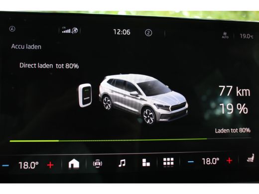 Skoda Enyaq iV 60 | NL-AUTO! | DEALER OH! | STANDKACHEL | TREKHAAK | STOELVERWARMING | LED | CRUISE | PARK SENS ... ActivLease financial lease