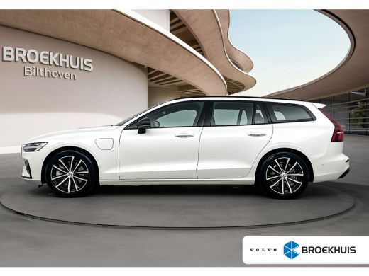 Volvo  V60 2.0 T6 Plug-in hybrid AWD Plus Dark | Trekhaak | PDC + 360 camera | Lederen bekleding | Stoel + S...