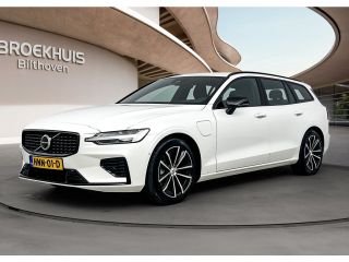 Volvo  V60 2.0 T6 Plug-in hybrid AWD Plus Dark | Trekhaak | PDC + 360 camera | Lederen bekleding | Stoel + S...