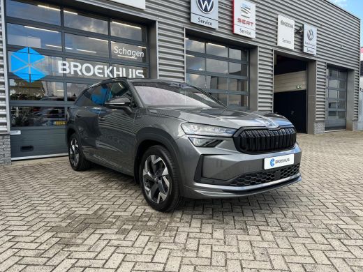 Skoda Kodiaq 1.5 TSI iV PHEV 204 pk Sportline Business | Trekhaak | A-uitrijcamera | Stoel verwarming | ActivLease financial lease