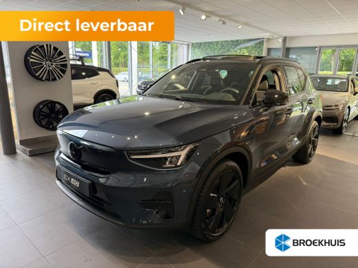Volvo EX40 Black Edition Plus Single Motor Extended Range Suede Bekleding- Zwart Dak- Lounge Pakket Volvo EX40 Black Edition Plus Single Motor Extended Range Suede Bekleding- Zwart Dak- Lounge Pakket