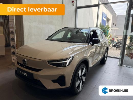 Volvo EX40 Single Motor Extended Range Plus | Nubuck Suede Bekleding | Zwart dak | 20' 5-Spaaks Black Diamon... Volvo EX40 Single Motor Extended Range Plus | Nubuck Suede Bekleding | Zwart dak | 20' 5-Spaaks Black Diamon...