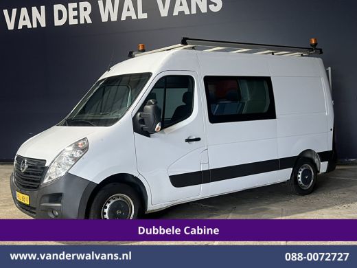 Opel Movano 2.3 Turbo 146pk L2H2 Dubbele cabine Euro6 Airco | Imperiaal | Omvormer | 2500kg Trekhaak Navigati... ActivLease financial lease