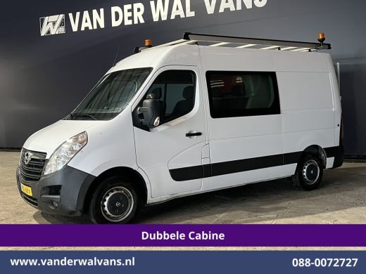 Opel Movano 2.3 Turbo 146pk L2H2 Dubbele cabine Euro6 Airco | Imperiaal | Omvormer | 2500kg Trekhaak Navigati... ActivLease financial lease
