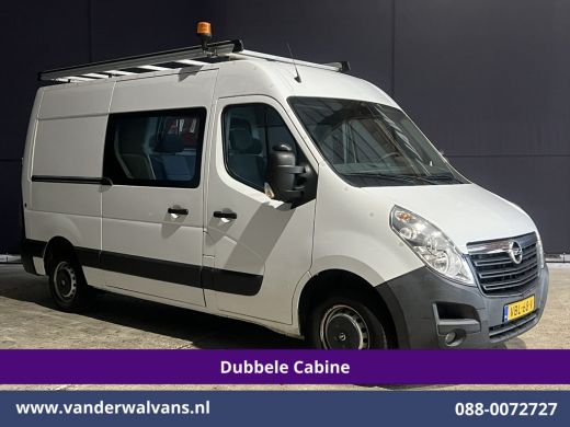 Opel Movano 2.3 Turbo 146pk L2H2 Dubbele cabine Euro6 Airco | Imperiaal | Omvormer | 2500kg Trekhaak Navigati... ActivLease financial lease